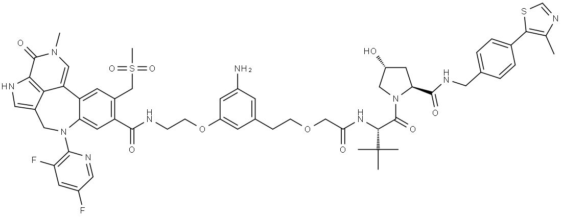PROTAC BRD4 Degrader-15 Structural