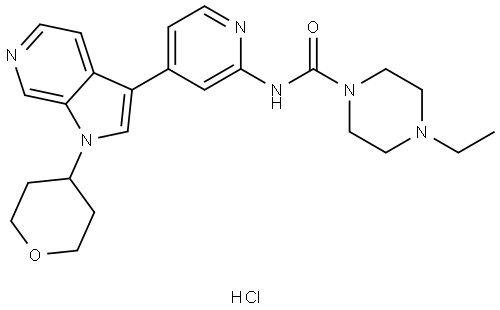 GNF2133 HCl Structural
