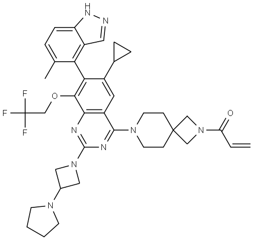 KRAS G12C inhibitor 38 Structural