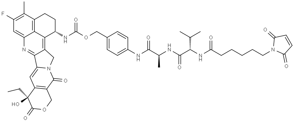 MC-VA-PAB-Exatecan Structural
