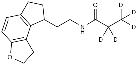 Ramelteon-d5 Structural