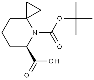 (5R)-4-tert-butoxycarbonyl-4-azaspiro[2.5]octane-5-carboxylic acid Structural