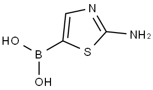 Boronic acid, B-(2-amino-5-thiazolyl)- Structural