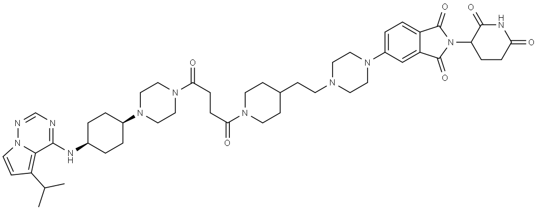 IRAK3 Degrader 23 Structural