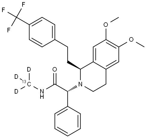 Almorexant-13C-d3 Structural