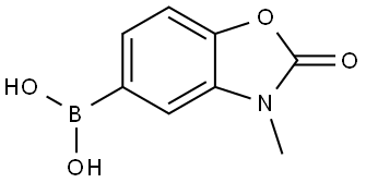 Boronic acid, B-(2,3-dihydro-3-methyl-2-oxo-5-benzoxazolyl)- Structural