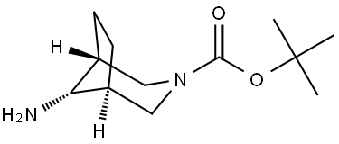 tert-butyl anti-8-amino-3-azabicyclo[3.2.1]octane-3-carboxylate - [B86291] Structural