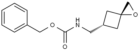 benzyl rel-(3s,5s)-N-(1-oxaspiro[2.3]hexan-5-ylmethyl)carbamate Structural