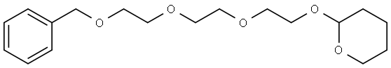 Benzyl-PEG3-THP Structural