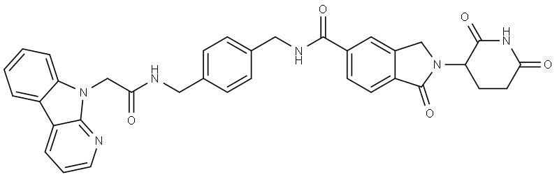 c-Myc inhibitor 7 Structural
