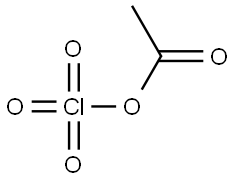 Acetic acid, anhydride with perchloric acid Structural