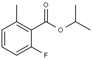 isopropyl 2-fluoro-6-methylbenzoate Structural