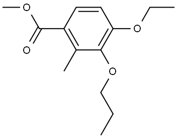 methyl 4-ethoxy-3-isobutoxy-2-methylbenzoate Structural