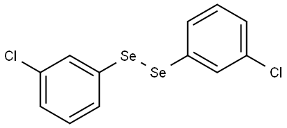 Diselenide, bis(3-chlorophenyl) (9CI) Structural
