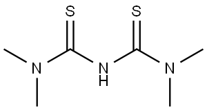 Thioimidodicarbonic diamide ([(H2N)C(S)]2NH), N,N,N',N'-tetramethyl- Structural