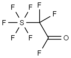 Sulfur, pentafluoro(1,1,2-trifluoro-2-oxoethyl)-, (OC-6-21)- Structural