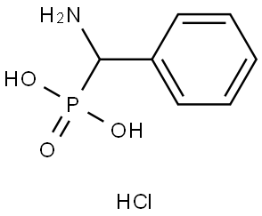 amino(phenyl)methyl]phosphonic acid
hydrochloride Structural
