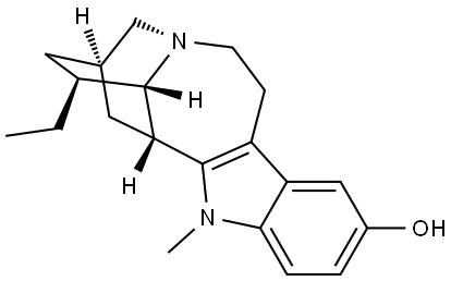Ibogamin-10-ol, 16-methyl- (9CI) Structural