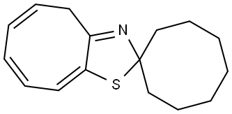 Spiro[cyclooctane-1,2'(4'H)-cyclooctathiazole] Structural