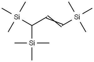 Silane, 1-propen-1-yl-3-ylidenetris[trimethyl- (9CI) Structural