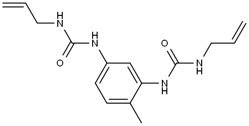 Urea, N,N''-(4-methyl-1,3-phenylene)bis[N'-2-propenyl- (9CI) Structural