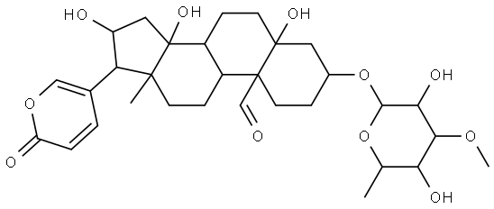 Bovocryptoside (6CI,7CI,8CI) Structural