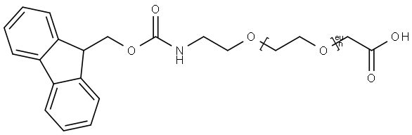 Fmoc-NH-PEG12-CH2COOH Structural