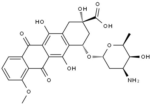 Doxorubicin Impurity 6 Structural