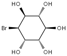 Inositol, 1-bromo-1-deoxy-, DL-chiro- (6CI,8CI) Structural
