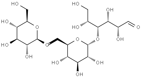 D-Glucose, O-β-D-glucopyranosyl-(1→6)-O-α-D-glucopyranosyl-(1→4)- Structural