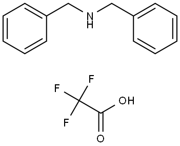 Dibenzylamine 2,2,2-trifluoroacetate Structural