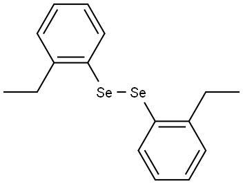 Diselenide, bis(2-ethylphenyl) (9CI) Structural