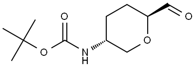 L-erythro-Hexose, 2,6-anhydro-3,4,5-trideoxy-5-[[(1,1-dimethylethoxy)carbonyl]amino]- Structural