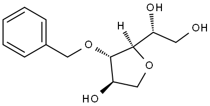 D-Altritol, 1,4-anhydro-3-O-(phenylmethyl)- Structural