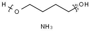 Poly(oxy-1,4-butanediyl), alpha-hydro-omega-hydroxy-, polymer with ammonia Structural