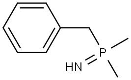 Phosphine imide, P,P-dimethyl-P-(phenylmethyl)- Structural