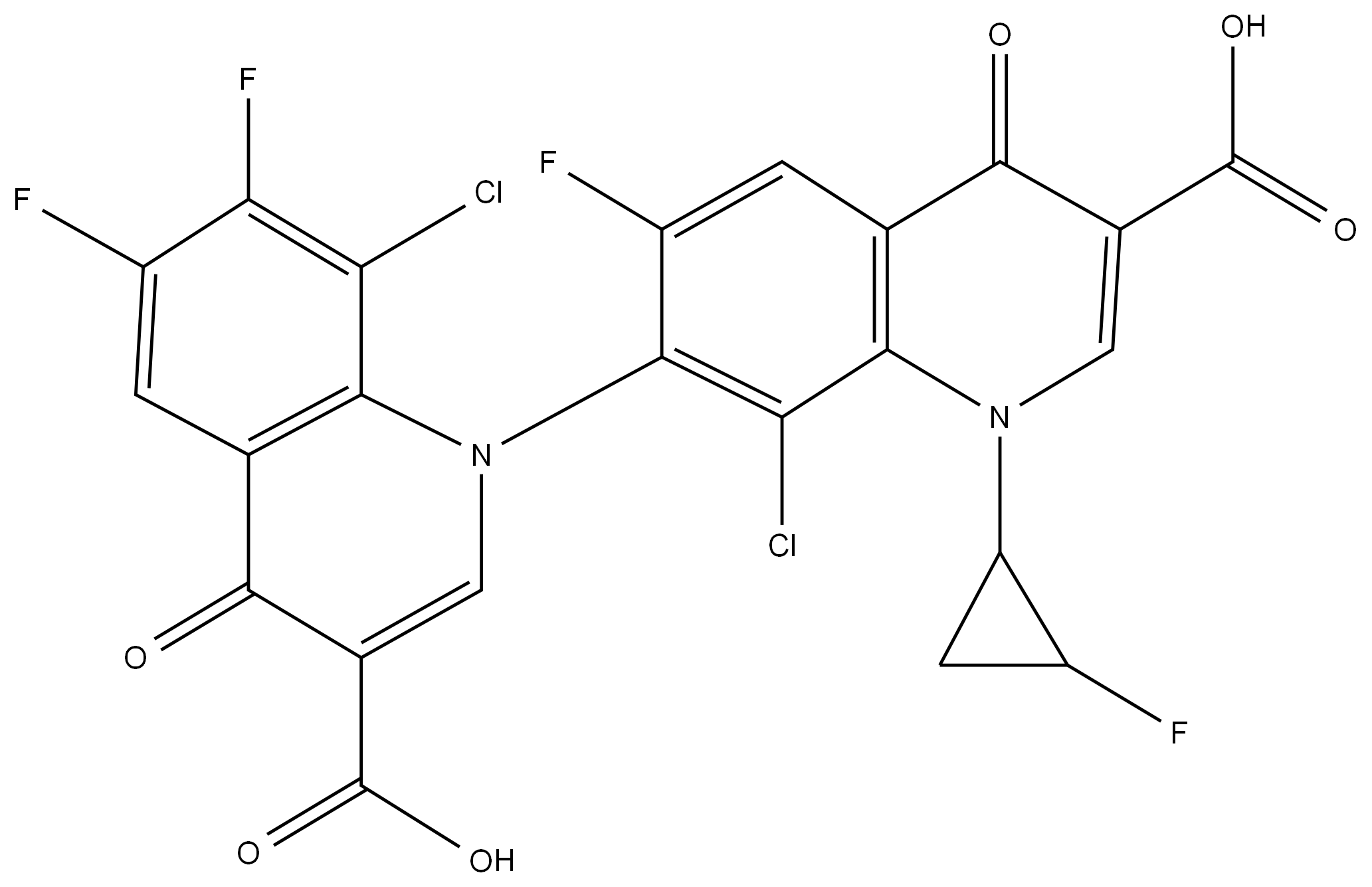 Sitafloxacin Impurity 3 Structural