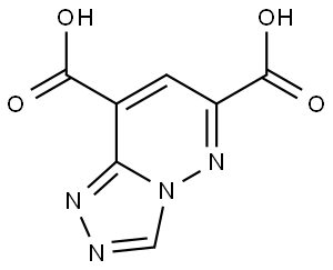 1,2,4-Triazolo[4,3-b]pyridazine-6,8-dicarboxylic acid Structural