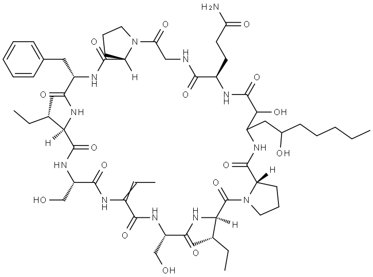 Muscotoxin A Structural