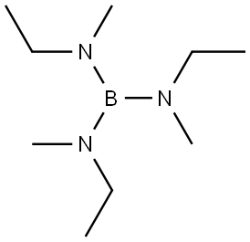 Boranetriamine, N,N′,N′′-triethyl-N,N′,N′′-trimethyl- Structural