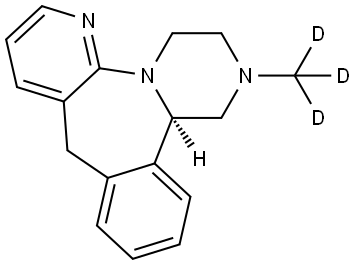 R-Mirtazapine D3 Structural
