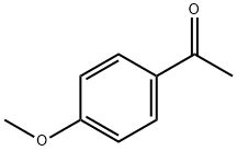 4'-Methoxyacetophenone Structural