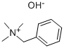 Benzyltrimethylammonium hydroxide Structural