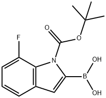 N-(BOC)-7-FLUOROINDOLE-2-BORONIC ACID