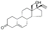 5(6)-Dehydro-4(5)-dihydro D-(-)-Norgestrel Structural