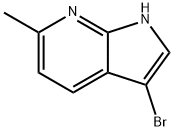 3-BROMO-6-METHYL-7-AZAINDOLE Structural