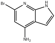 4-AMINO-6-BROMO-7-AZAINDOLE Structural