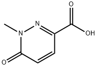 1-methyl-6-oxo-1,6-dihydropyridazine-3-carboxylic acid Structural