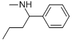 N-METHYL-1-PHENYLBUTAN-1-AMINE Structural