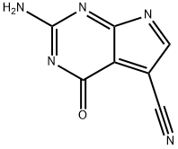 2-Amino-5-cyano-4-oxo-4H-pyrrolo[2,3-d]pyrimidine Structural